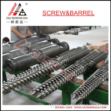 Twin Conical Screw Barrel Design for PVC Pipe Machine